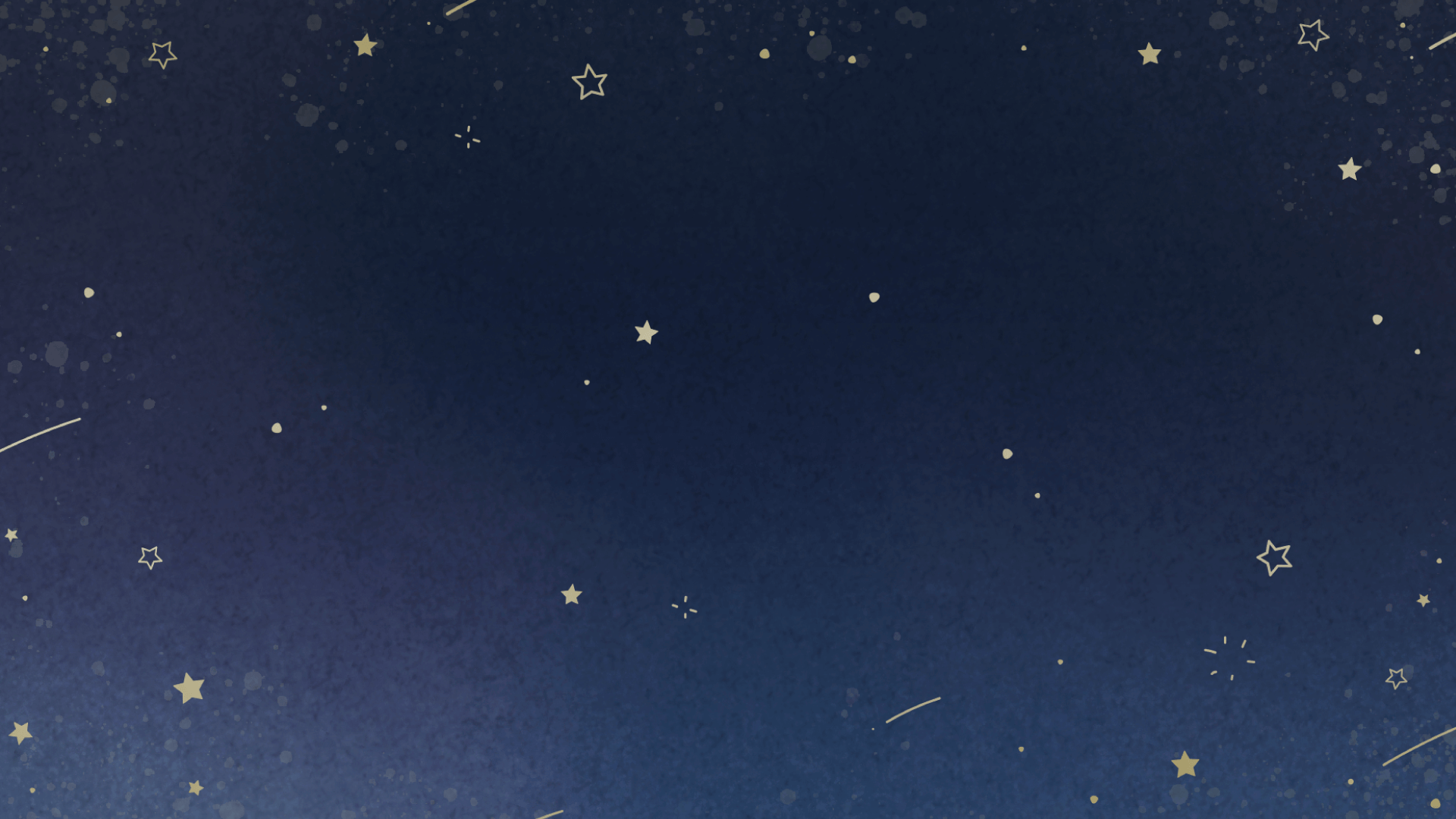 手書き風な星空の背景 8種 Okumono